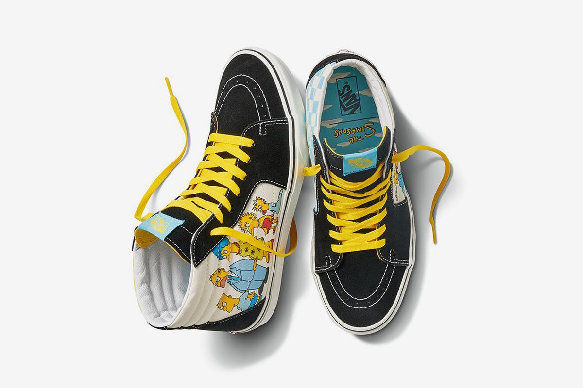 homer simpson vans shoes